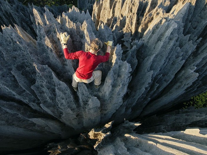 Tsingy Climbing, Madagascar