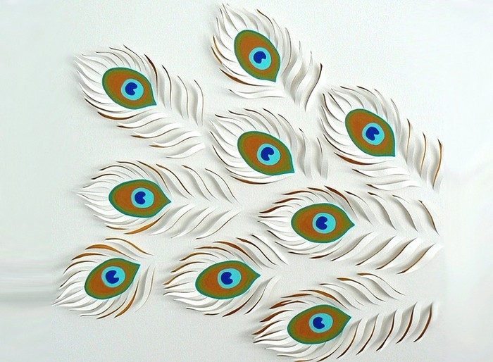 Геометрический paper art от Лизы Родден