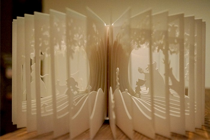 Трехмерная книга 360° book от Yusuke Oono 