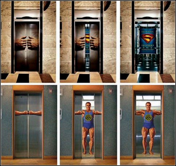 Лифт, мнящий себя супергероем