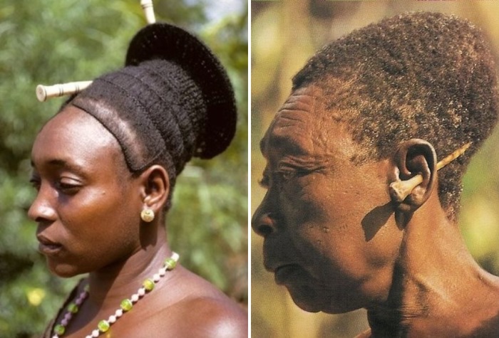 Деформированные черепа представителей африканских племен