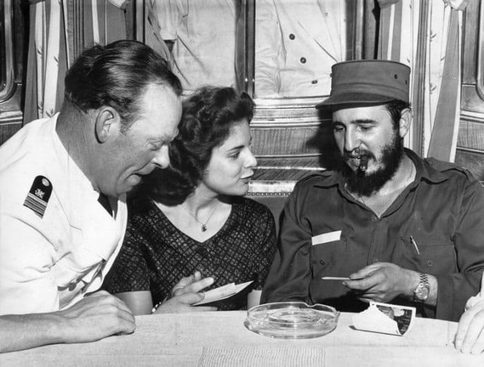 Марита Лоренц и Фидель Кастро, 1959 | Фото: was.media