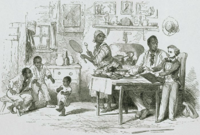 *Хижина дяди Тома*. Иллюстрация 1852 года | Фото: globallookpress.com