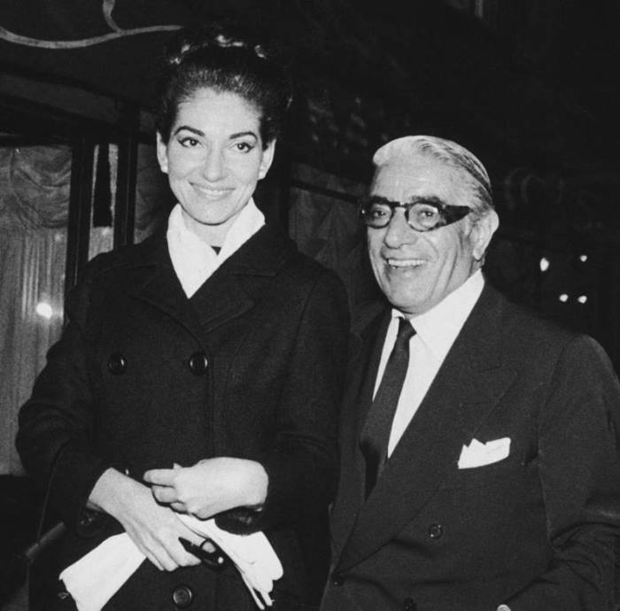 Мария Каллас и Аристотель Онассис, 1960 г. | Фото: top-antropos.com