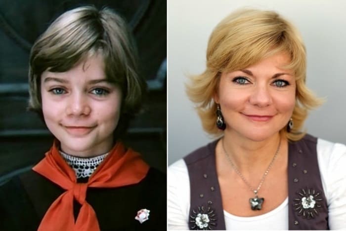 Наталья Мурашкевич в роли Алисы Селезневой, 1984, и в наши дни | Фото: kino-teatr.ru и kinokomp.ru