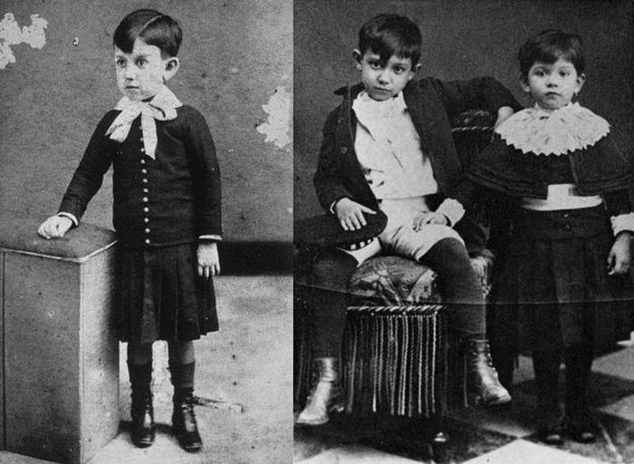 Пабло Пикассо в детстве | Фото: peoples.ru
