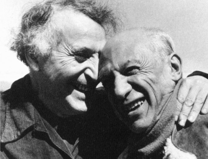 Марк Шагал и Пабло Пикассо, 1941 | Фото: artchive.ru