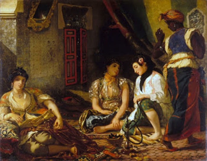 Эжен Делакруа. Алжирские женщины, 1834 г.