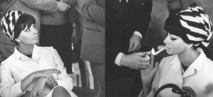 Софи Лорен на ММКФ-1965. Фото В. Генде-Роте | Фото: kinoistoria.ru