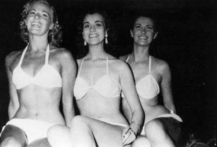 Тройка победительниц конкурса *Мисс Мира* 1951 г. | Фото: fanpop.com