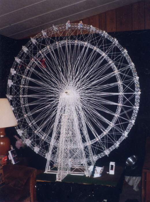 Удивительное колесо обозрения Билла Берка. | Фото: atlasobscura.com.