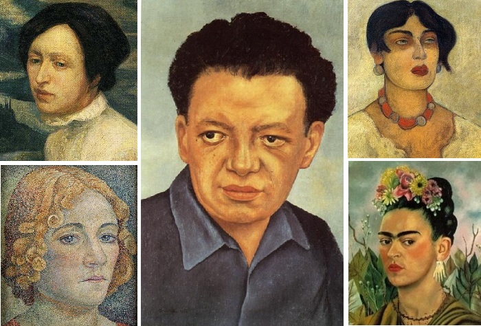 Жены и любовницы известного художника-муралиста Диего Риверы.
