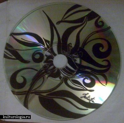 Рисунки на CD, DVD-дисках