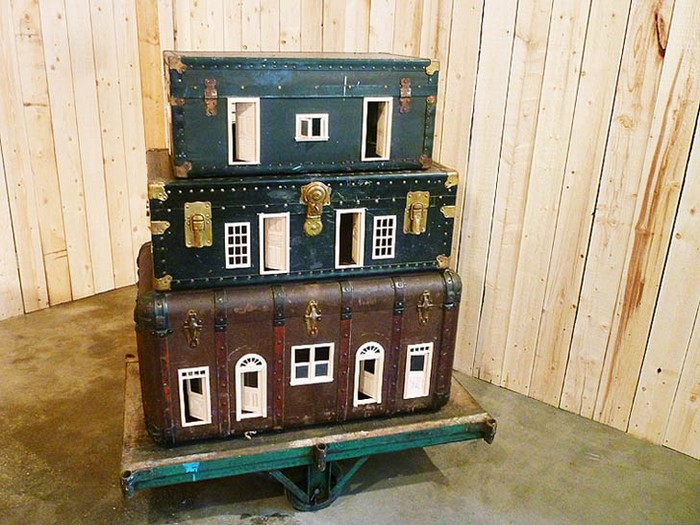 Дом с ручкой: необычные чемоданы от Бо Христиана Ларссона (Bo Christian Larsson)