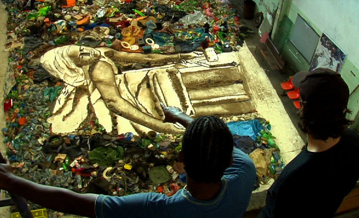 Мусорные картины «WASTE LAND» от бразильского художника Вика Муниса (Vik Muniz)