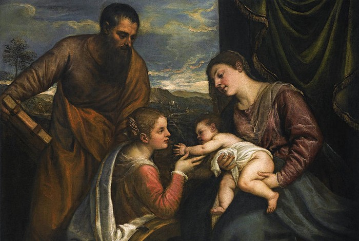 Мадонна и ребенок, Тициан