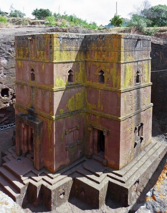 Подземные храмы Лалибела, Эфиопия.