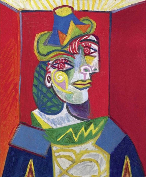 «Бюст женщины (Женщина в сеточке для волос)», Пабло Пикассо