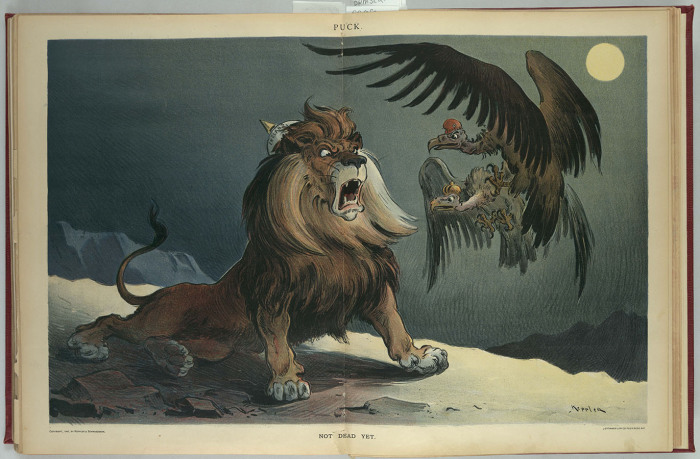 Английский лев против России и Франции: «Пока еще жив». Английский лев против России и Франции: «Пока еще жив».