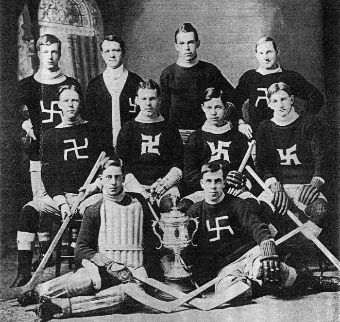 Мужская команда из г. Виндзор. 1910 год.