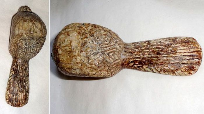 Древнейший орнамент, вырезанный 15 тысяч лет назад.
