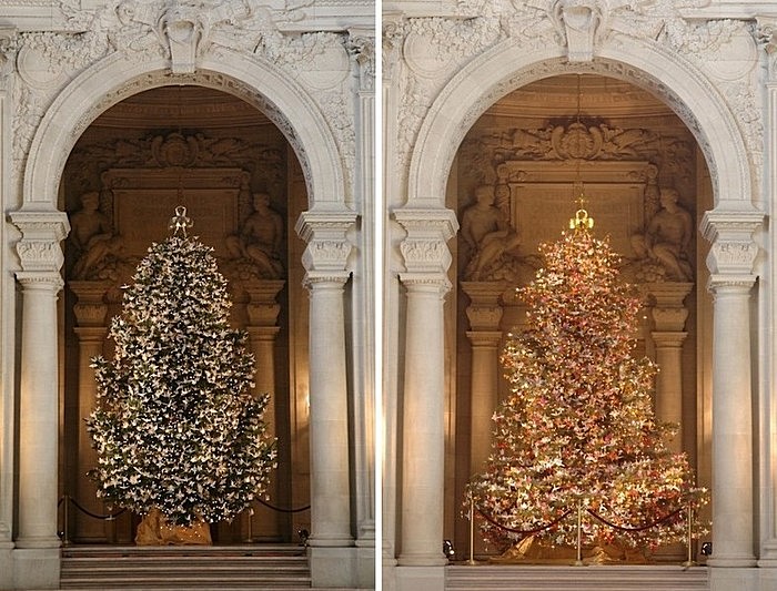 Древо надежды: рождественские елки 2006 и 2007 годов