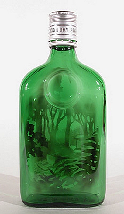 Пейзаж в бутылке: необычные картины Джима Дингильена