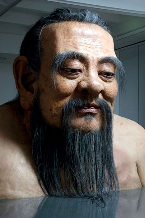 Донельзя реалистичный Конфуций. Современная скульптура древнего мыслителя