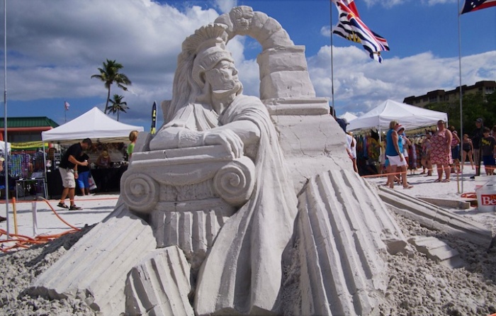 Песочные страсти: фестиваль скульптуры во Флориде