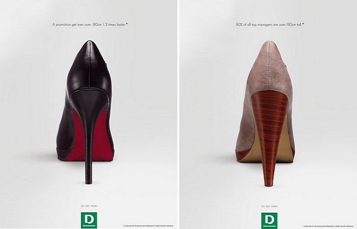 О пользе каблуков: оригинальная реклама с научным уклоном