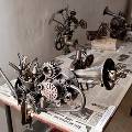 Смоленские мастера представили скульптуры из металлолома