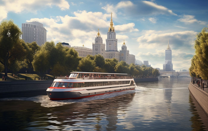 Прогулки по Москве-реке и другие туристические маршруты, популярные в столице России