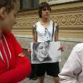 В Петербурге пресекли акцию памяти Майкла Джексона как незаконную