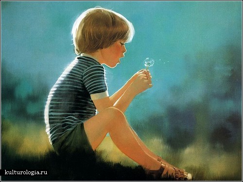 Счастливое и беззаботное детство на картинах Дональда Золана (Donald Zolan)