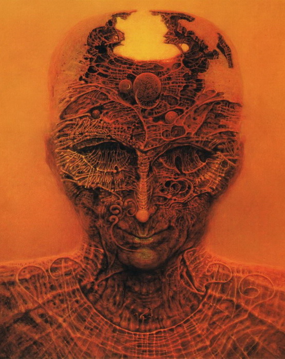 Жуткие работы Здзислава Бексиньского