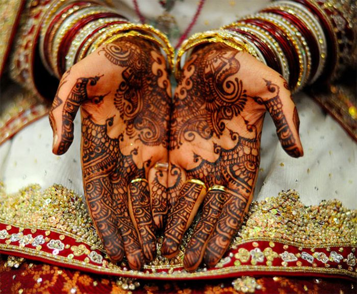 World of Art: Mehndi: индийская традиция расписывать хной руки и ноги невесты