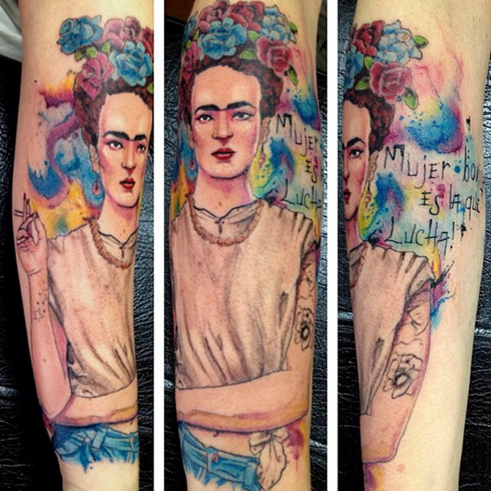 Фантастические татуировки Victor Octaviano: брызги красок на человеческом теле