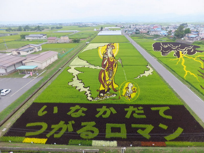 Культура Японии на рисовых полях