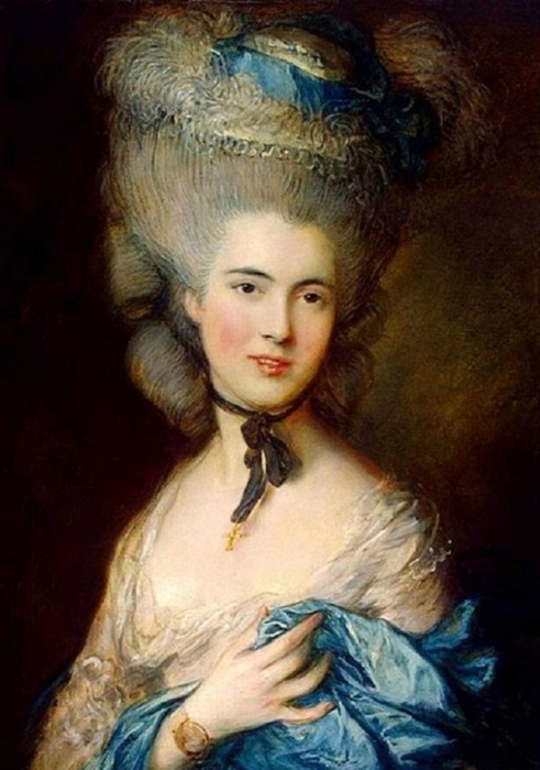 Дама в голубом. Т. Гейнсборо, ок. 1770-х. | Фото: colors.life.