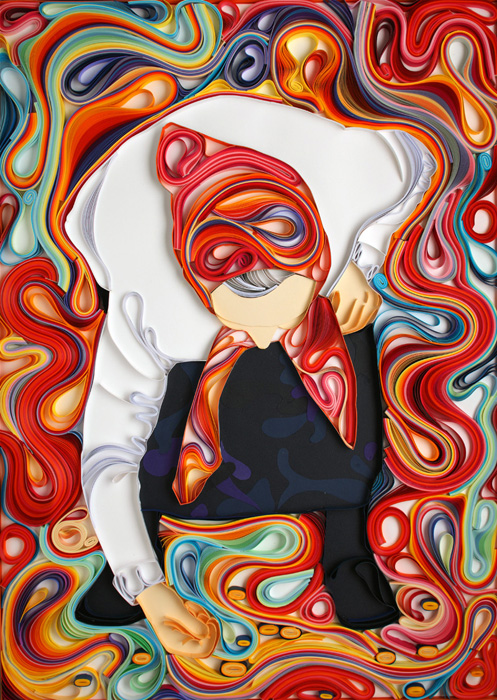 Создание работ из бумаги требует усидчивости и внимательности.