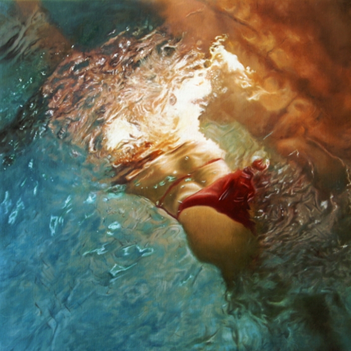 Ускользающее мгновение. Серия фотографий «Вода и девушки».  Автор фото: Оливер Вилсон (Oliver Wilson).