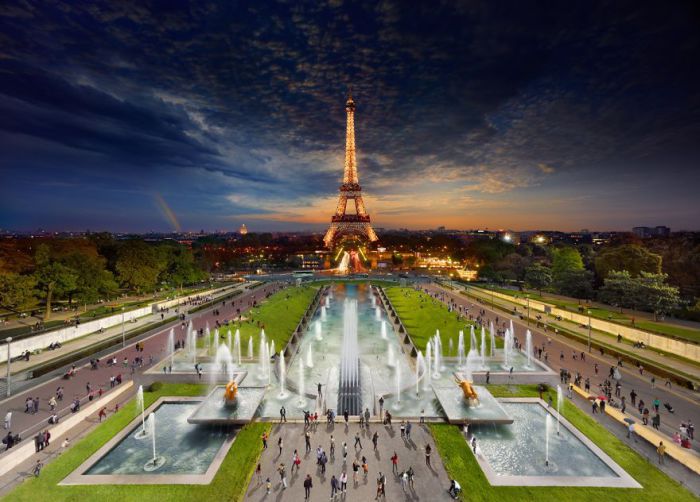 Эйфелева Башня, Париж. Автор работ: Стефан Вилкс (Stephen Wilkes).