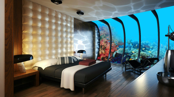 Захватывающий и уникальный подводный отель в Дубае.