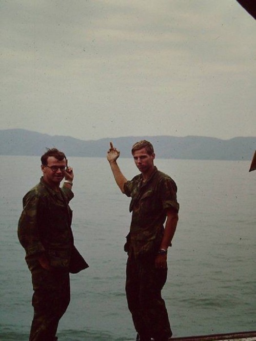 Американские солдаты покидают Вьетнам, 1970 год.