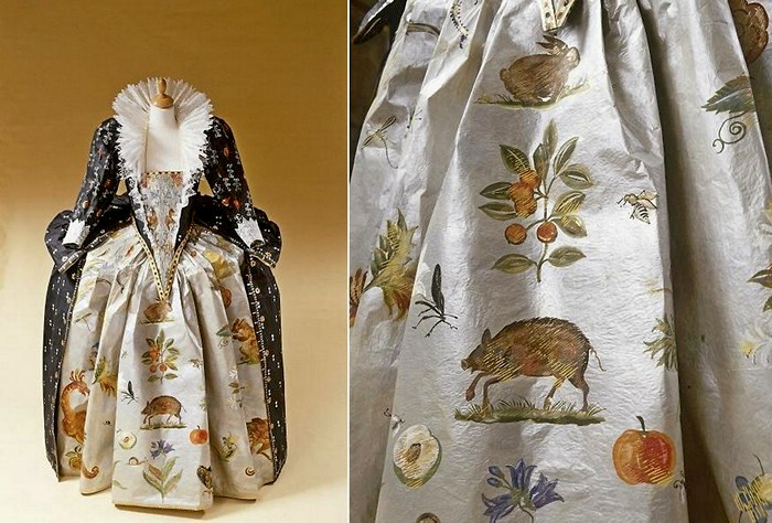 Старинные платья, сделанные из бумаги. Творчество Isabelle de Borchgrave