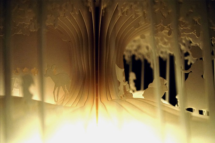 Трехмерная книга 360° book от Yusuke Oono