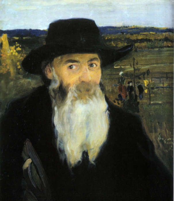 *Старый учитель. Портрет Николая Мурашко*, 1906