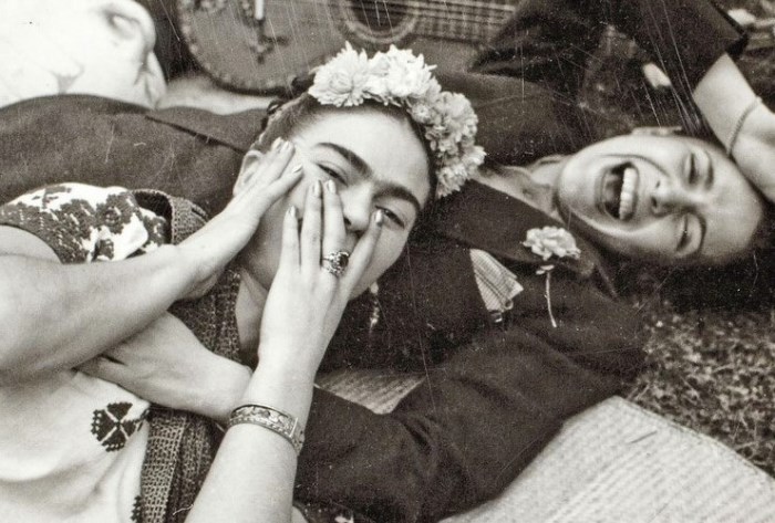 Фрида Кало и Чавела Варгас, 1945. Фото Николаса Мюррэя