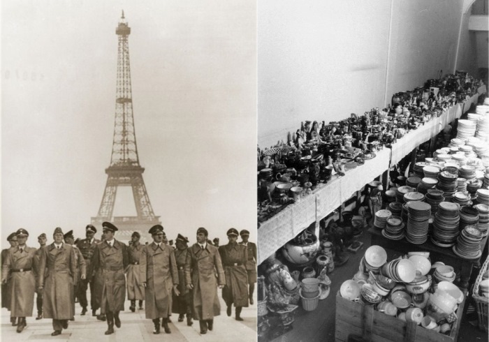Нацисты в Париже. Торговля похищенными у евреев вещами