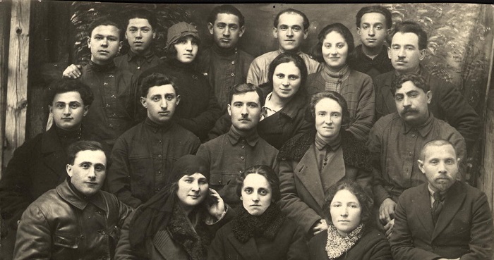 Актив общества кустарей. Киевской губерния, Хабно, 1920 год. 